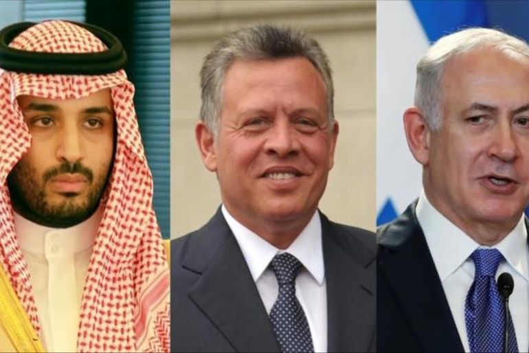 Jordan has denied that bin salman met with netanyahu