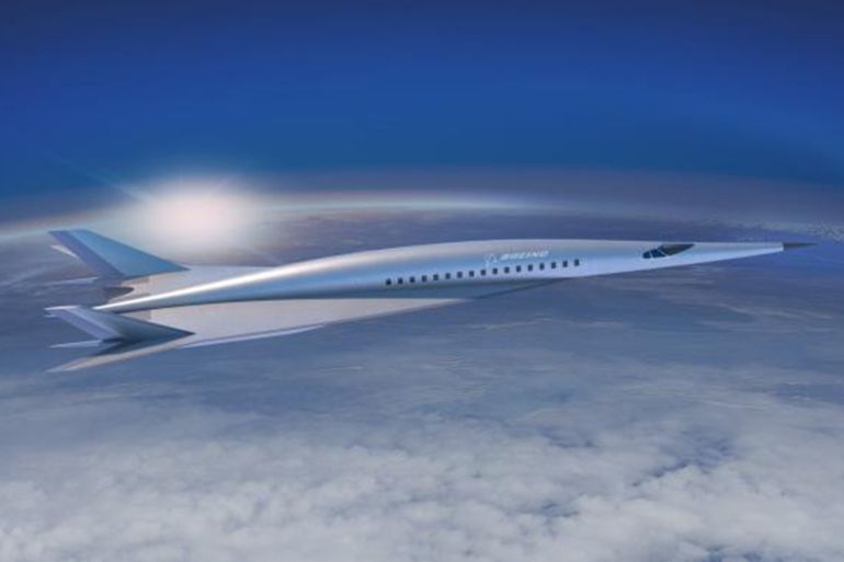 The new Boeing aircraft will be able to fly 30,000ft higher than the Concorde