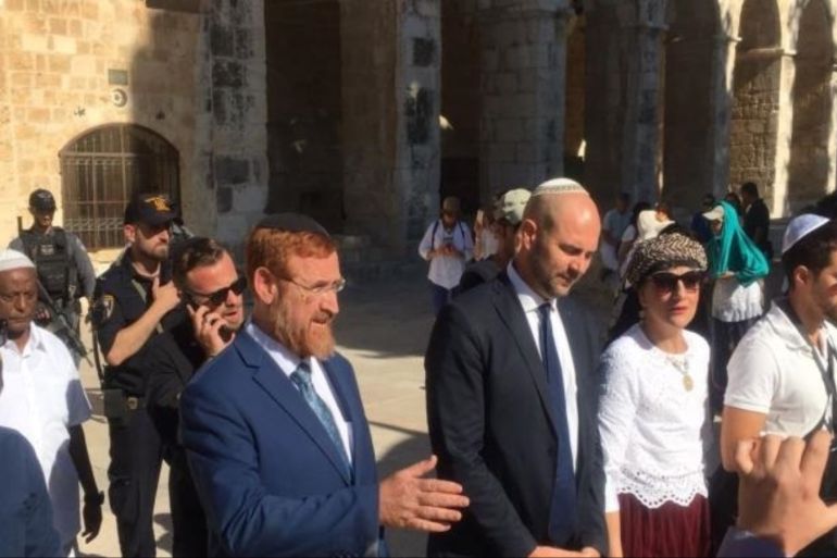 The settlers are determined to desecrate the Aqsa Mosque