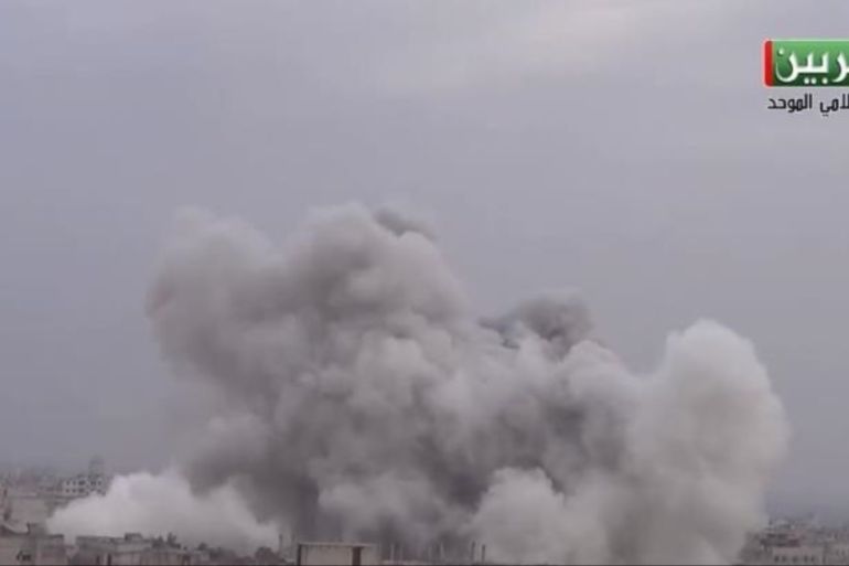 叙利亚东古塔空袭