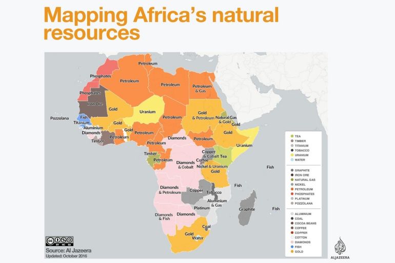 Mapping Africa's natural resources