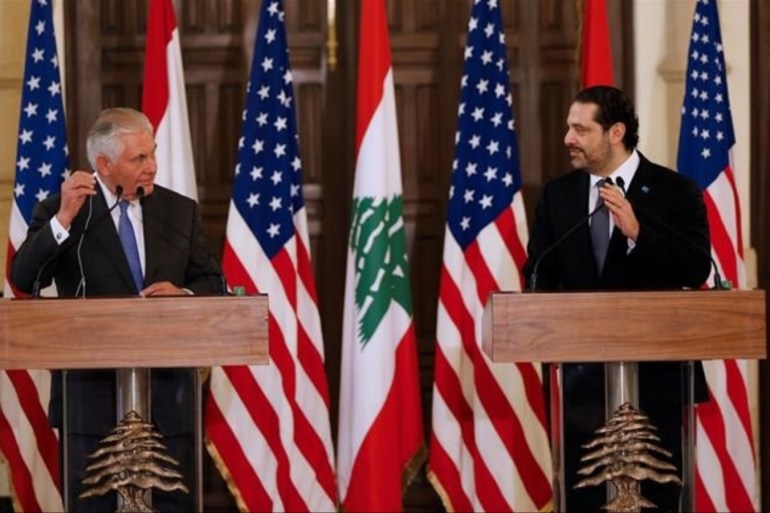 蒂勒森表示真主党威胁黎巴嫩安全