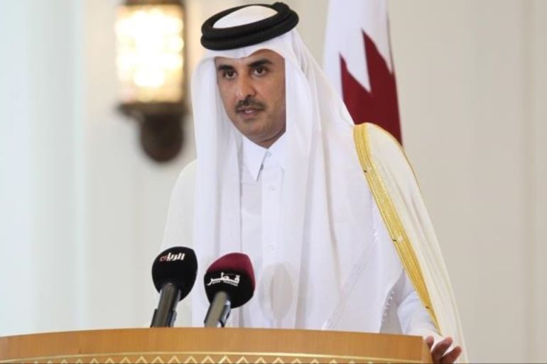 卡塔尔埃米尔呼吁国际社会承担起保护平民的责任 [路透社]
