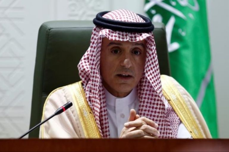沙特外交大臣朱贝尔称哈马斯为极端组织 [路透社]