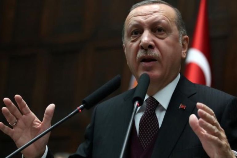 Erdogan: Assad's regime will face the consequences of supporting Kurdish units.