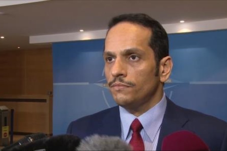 卡塔尔外交大臣谢赫穆罕默德·本·阿卜杜拉赫曼·阿勒萨尼