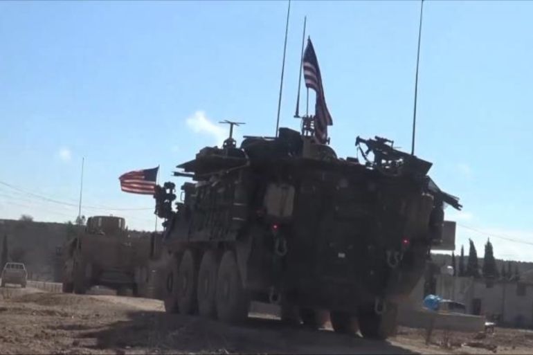 美国军队在阿勒颇乡区巡逻以保护“叙利亚民主军” [半岛电视台 ]