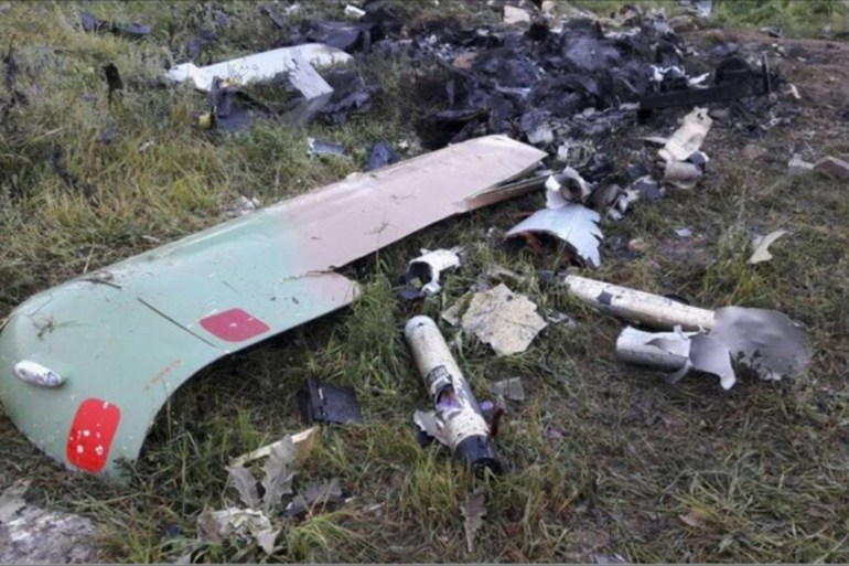 سقوط طائرة تجسس إسرائيلية من دون طيار