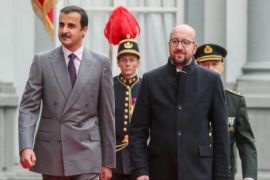 卡塔尔埃米尔出访比利时 会谈与协议