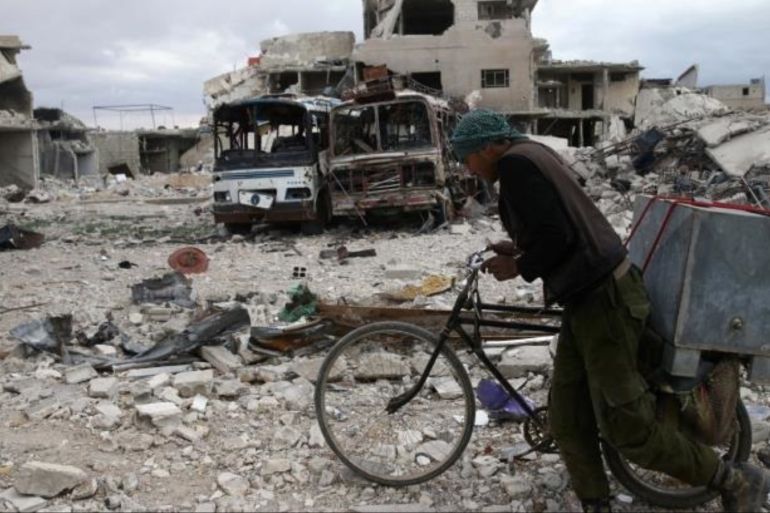 除杜马外 叙利亚政府军已夺占整个东古塔