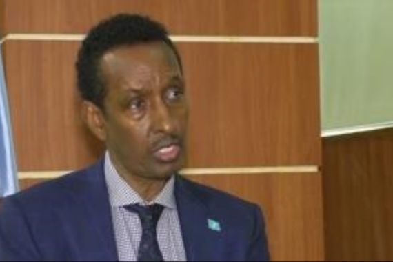 索马里外交部长艾哈迈德·阿瓦德