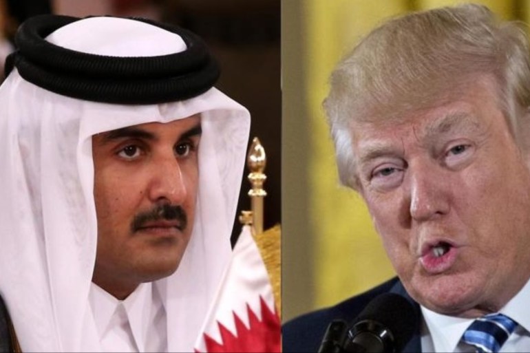 特朗普与卡塔尔埃米尔通话