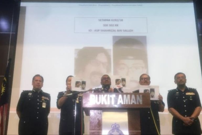 暗杀巴塔什的两名凶手仍在马来西亚 警方已公布凶手照片
