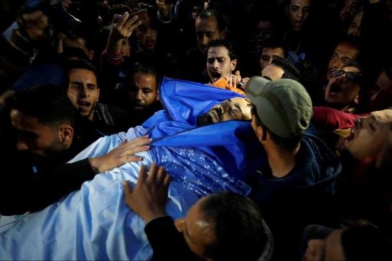 “回归大游行”的第二位巴勒斯坦记者烈士