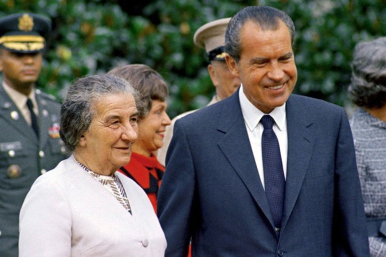 In 1969, President Richard Nixon and Israeli Prime Minister Golda Meir reached an understanding: the Israelis would not declare or test their nuclear weapons, and the Americans would not pressure them to sign a landmark nonproliferation treaty.Photograph