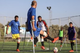 One leg and one crutch: the gaza-style World Cup