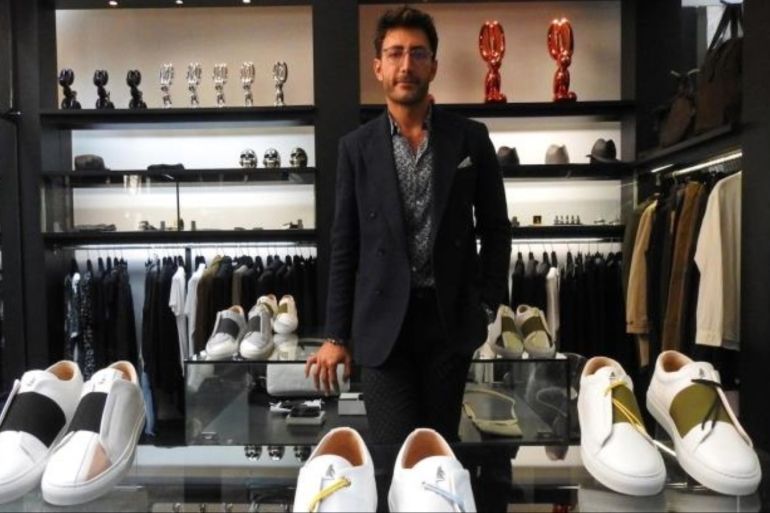 A Syrian refugee launches a brand of sports shoes for wealthy Parisians
