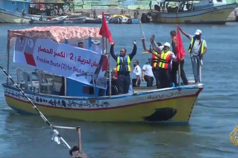 Gaza’s “Break the Siege: Freedom” vessel once again fell into the hands of Israel