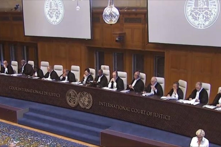 The international court of justice ruled on Qatar's case against the united Arab emirates