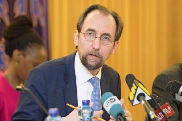Zeid hussein shouts to trump: this is my entrust to you