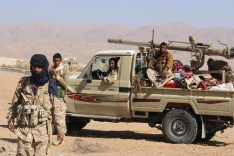 Coalition fire targets the Yemeni army in Al-Jouf
