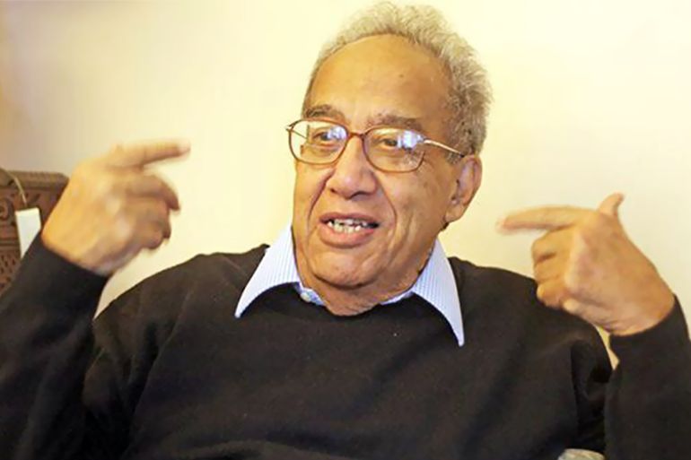 The famous Egyptian thinker jalal emin has died
