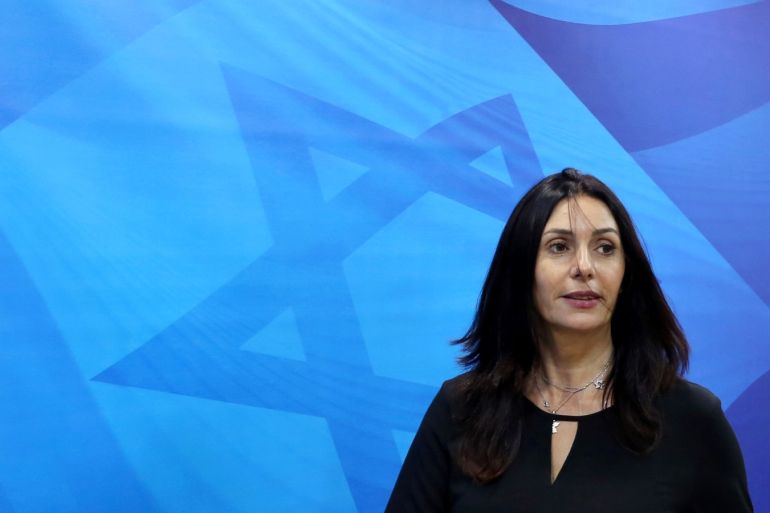 Israeli Culture Minister Miri Regev