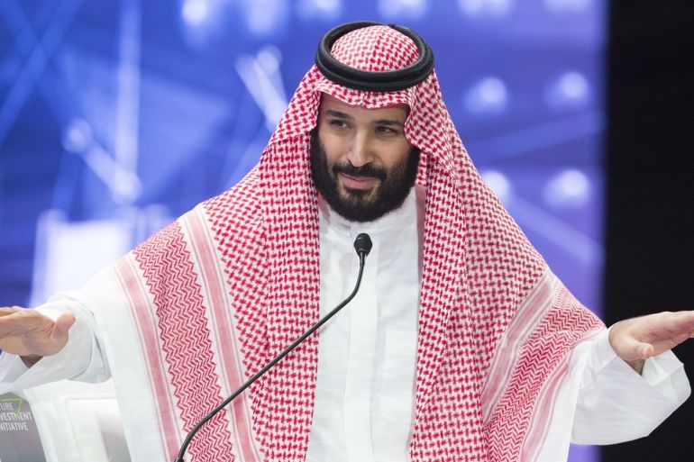 Crown Prince of Saudi Arabia Mohammad bin Salman - - RIYADH, SAUDI ARABIA - OCTOBER 24: (----EDITORIAL USE ONLY – MANDATORY CREDIT -