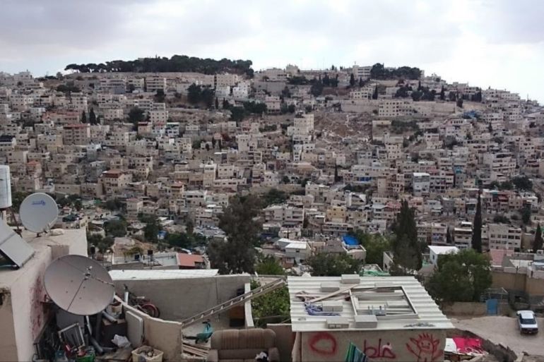 in Jerusalem's settlement