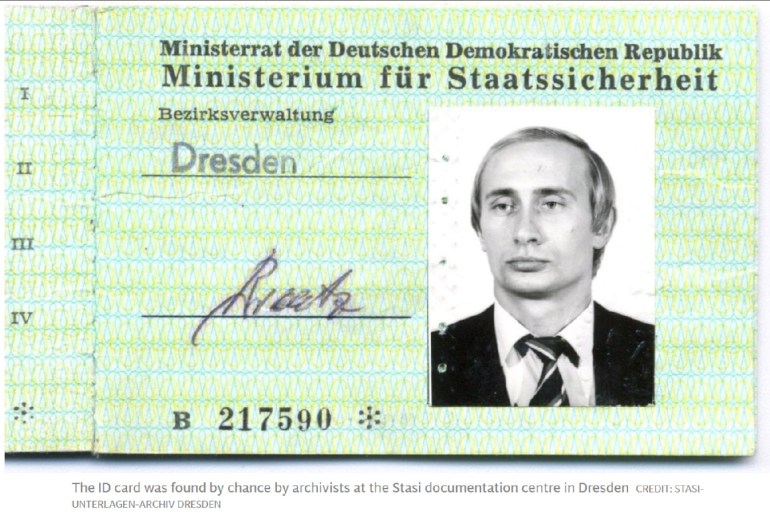 هوية بوتين - https://www.telegraph.co.uk/news/2018/12/12/stasi-card-belonging-putin-found-east-german-secret-police-archives/