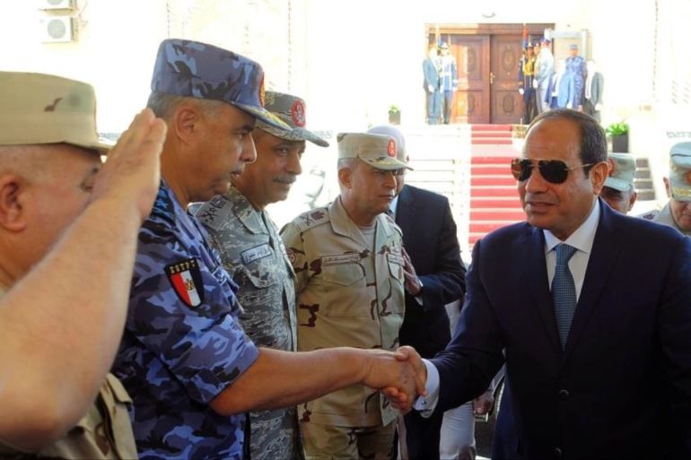 Mr. Sisi has replaced 12 military leaders this yearThe most important is the secretary of defense
