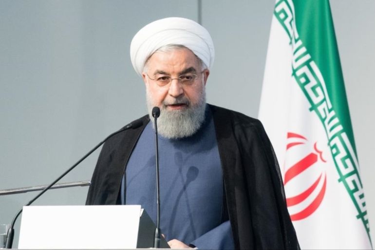 Rouhani has submitted his first state budget since the United States resumed sanctions against Iran