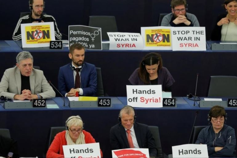 European MPs demand the abolition of diplomatic representation of the Assad regime