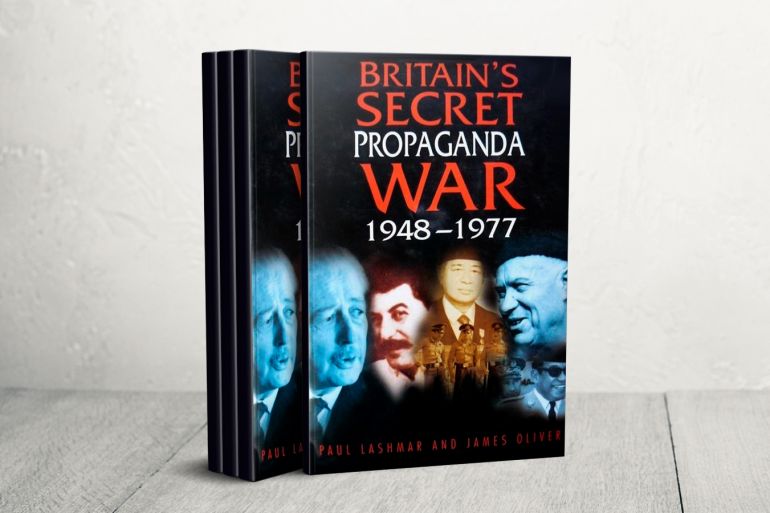 غلاف كتاب حرب الدعاية السرية لبريطانيا العظمى