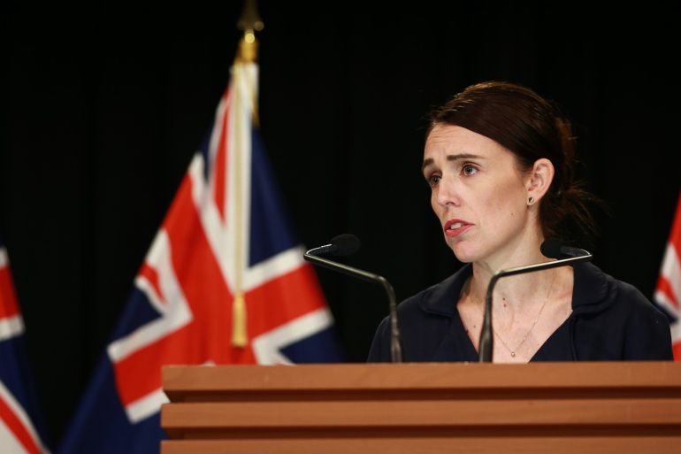 WELLINGTON, NEW ZEALAND - MARCH 17: New Zealand Prime Minister Jacinda Ardern speaks to media at Parliament on March 17, 2019 in Wellington, New Zealand. 50 people are confirmed dead and 36 are injured still in hospital following shooting attacks on two mosques in Christchurch on Friday, 15 March. The attack is the worst mass shooting in New Zealand's history. (Photo by Hagen Hopkins/Getty Images)