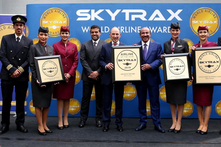 Qatar Airways Wins Four Awards at the 2019 Skytrax World Airline Awards, Including the Coveted 'Best Airline of the Year' for a Record Fifth Time