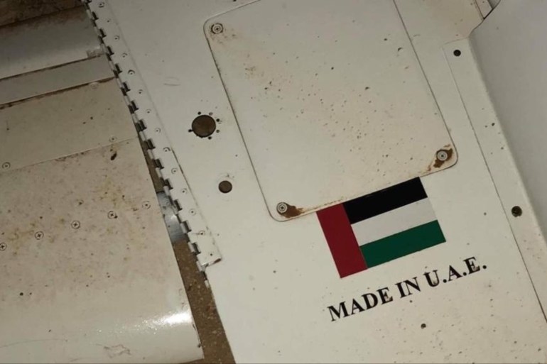 Government of national unity forces shot down a jet carrying the uae logo