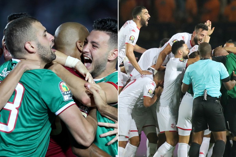 كومبو فرحة فريقي تونس والجزائر