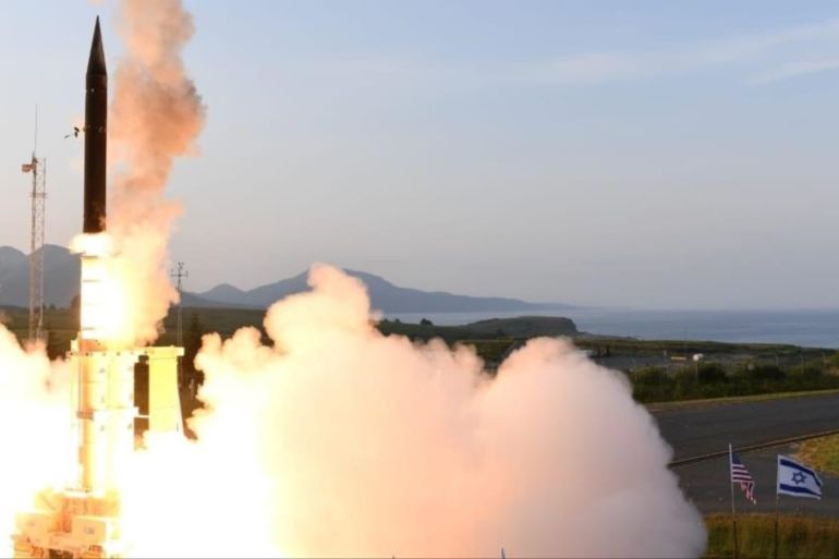 We have successfully tested arrow-3 destroyer of non-conventional targets in space