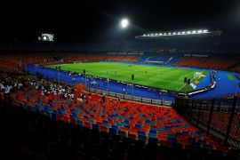 Soccer Football - Africa Cup of Nations 2019 - Round of 16 - Uganda v Senegal - Cairo International Stadium, Cairo, Egypt - July 5, 2019 General view inside the stadium before the match REUTERS/Amr Abdallah Dalsh