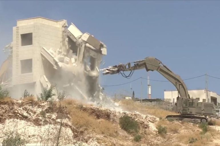 Israel destroyed Palestinian homes in Jerusalem