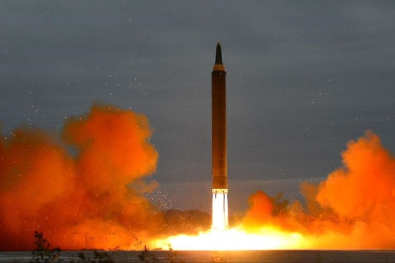 north Korea missile test