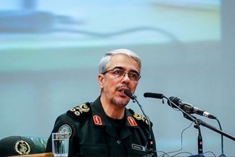 رئيس الأركان العامة للقوات المسلحة الإيرانية اللواء محمد باقريوكالة أنباء فارس