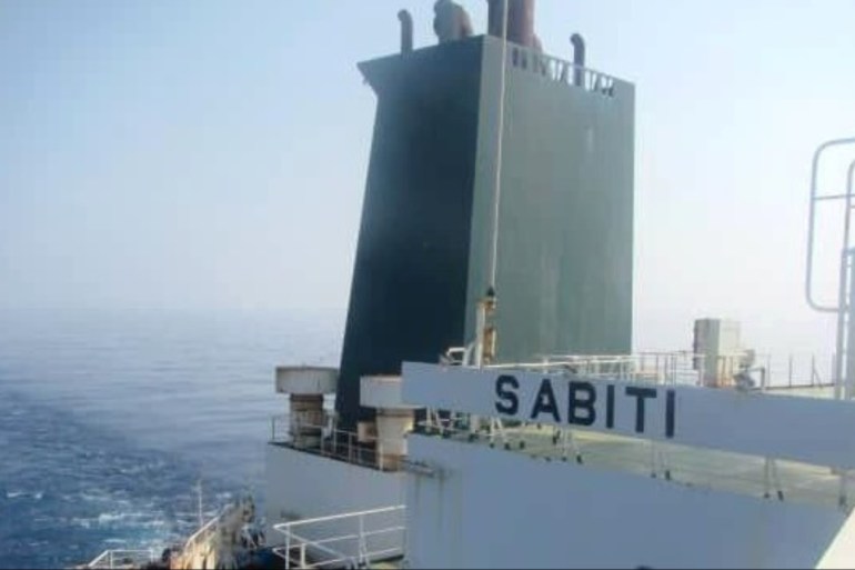 An undated picture shows the Iranian-owned Sabiti oil tanker sailing in Red Sea. National Iranian Oil Tanker Company via WANA (West Asia News Agency) via REUTERS ATTENTION EDITORS - THIS IMAGE HAS BEEN SUPPLIED BY A THIRD PARTY
