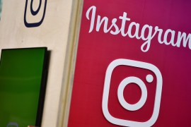 HANOVER, GERMANY - JUNE 12: The Instagram logo is displayed at the 2018 CeBIT technology trade fair on June 12, 2018 in Hanover, Germany. The 2018 CeBIT is running from June 11-15. (Photo by Alexander Koerner/Getty Images)