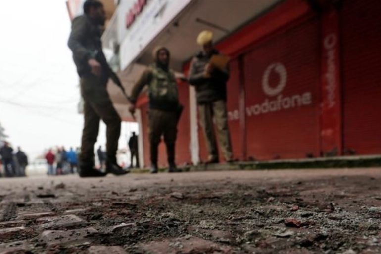 several wounded in Kashmir grenade attacks