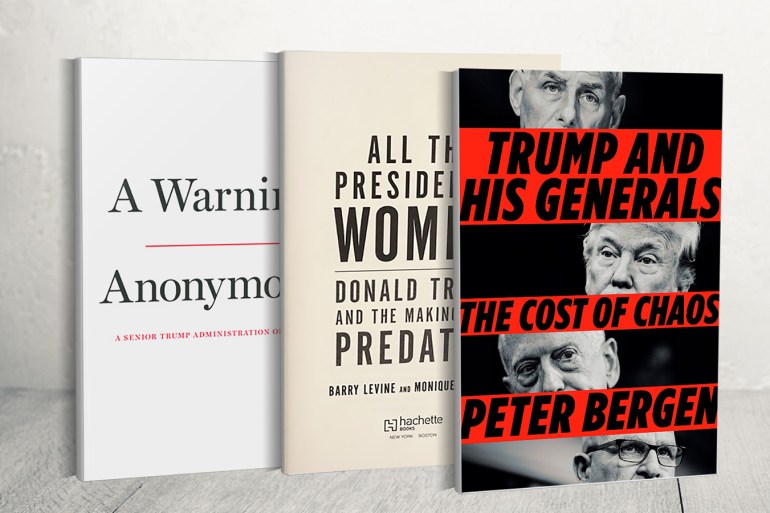 كاره النساء ورجل الفوضى المهزوز.. أسرار ترامب في مرمى ثلاثة كتب جديدة