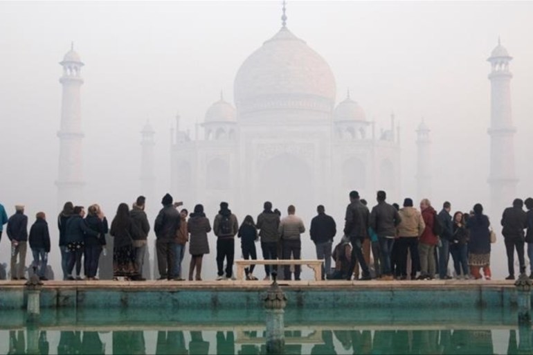 About 200,000 domestic and international tourists cancelled or postponed their trip to the Taj Mahal in two weeks