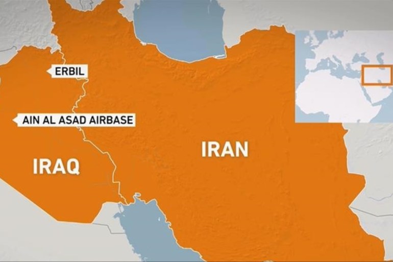 Where did Iran attack US forces in Iraq 1