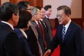 Rising tensions and international sanctions have blocked many of Moon's proposals for inter-Korean projects
